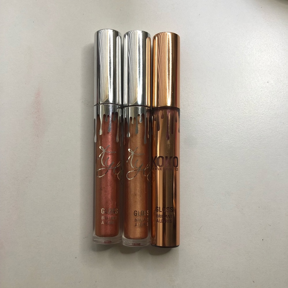 Kylie Cosmetics Lip Glosses Damn Gina, Cupid, Noel